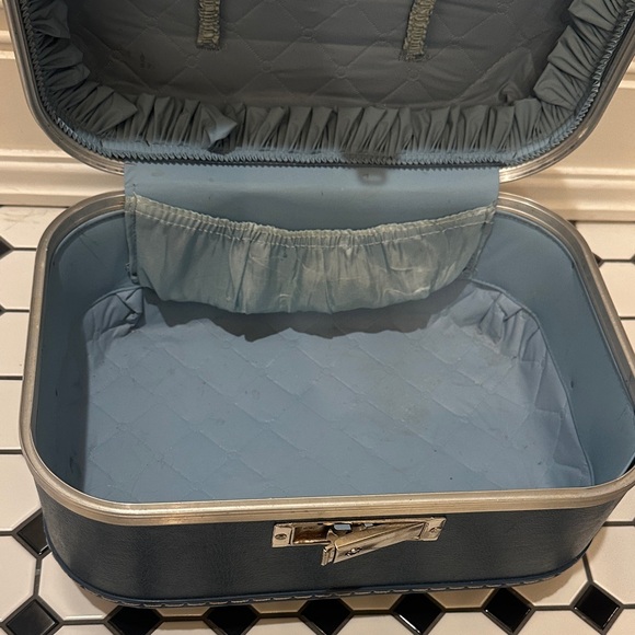 Trojan Vintage Blue Travel Case - Picture 3 of 5